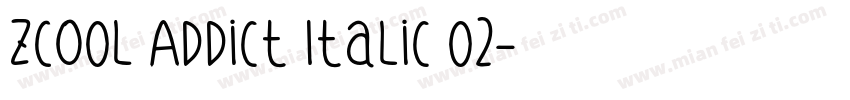 ZCO0L Addict Italic 02字体转换